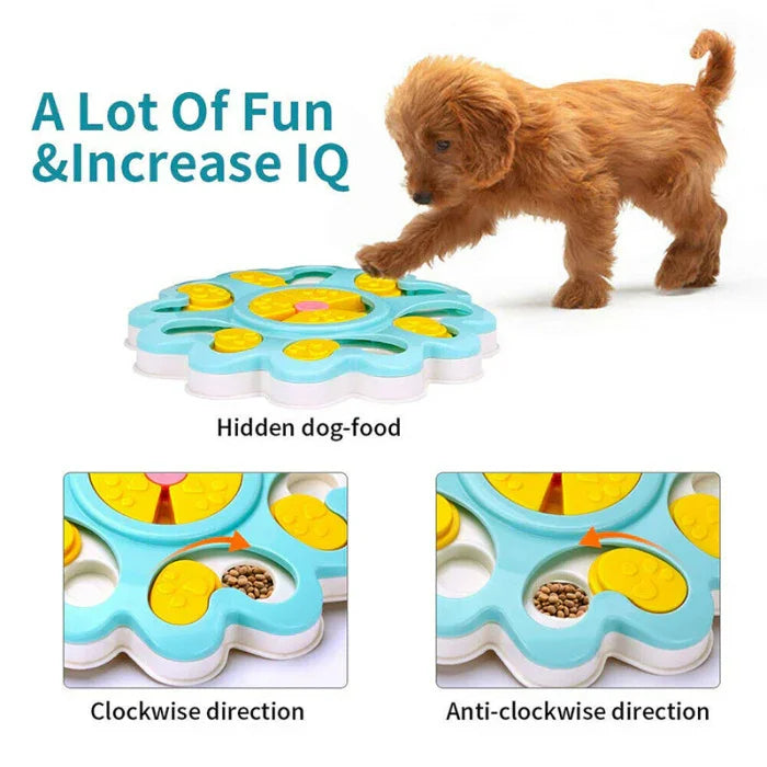 Jouet Puzzle Interactif pour Chien – Stimule l’intelligence et cache des friandises