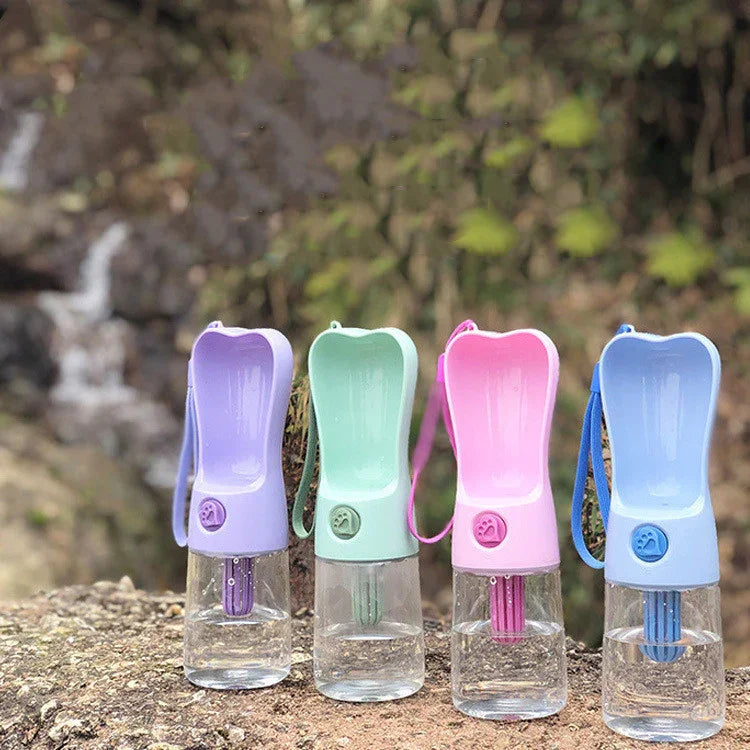 Gourde Nomade Anti-Fuite pour Chien – Hydratation Facile en Promenade | Bianca & Cie