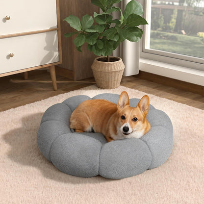 Panier Donut Apaisant pour Chien – Ultra Doux & Lavable