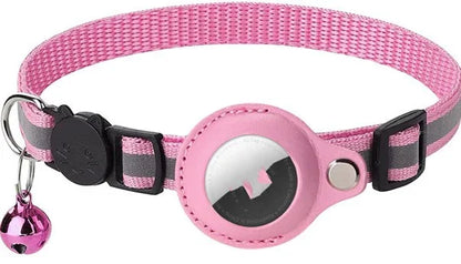 Collier Réfléchissant avec Support AirTag – Sécurité & Style pour votre Chien