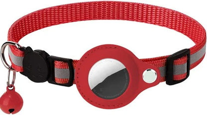 Collier Réfléchissant avec Support AirTag – Sécurité & Style pour votre Chien